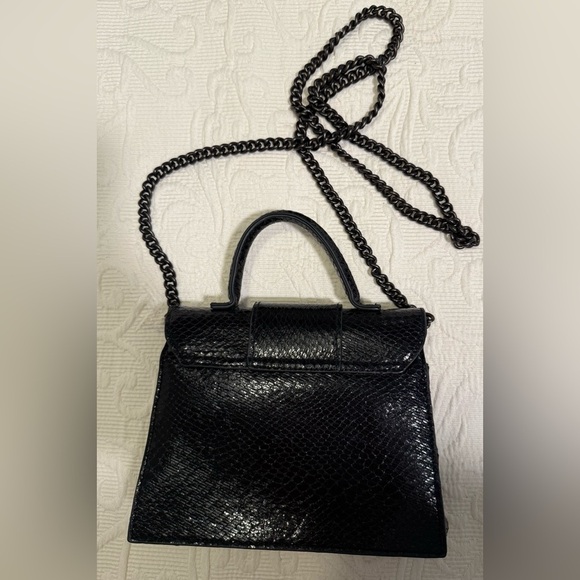 New Steve Madden Elegant Black Women's Handbag - Picture 3 of 8
